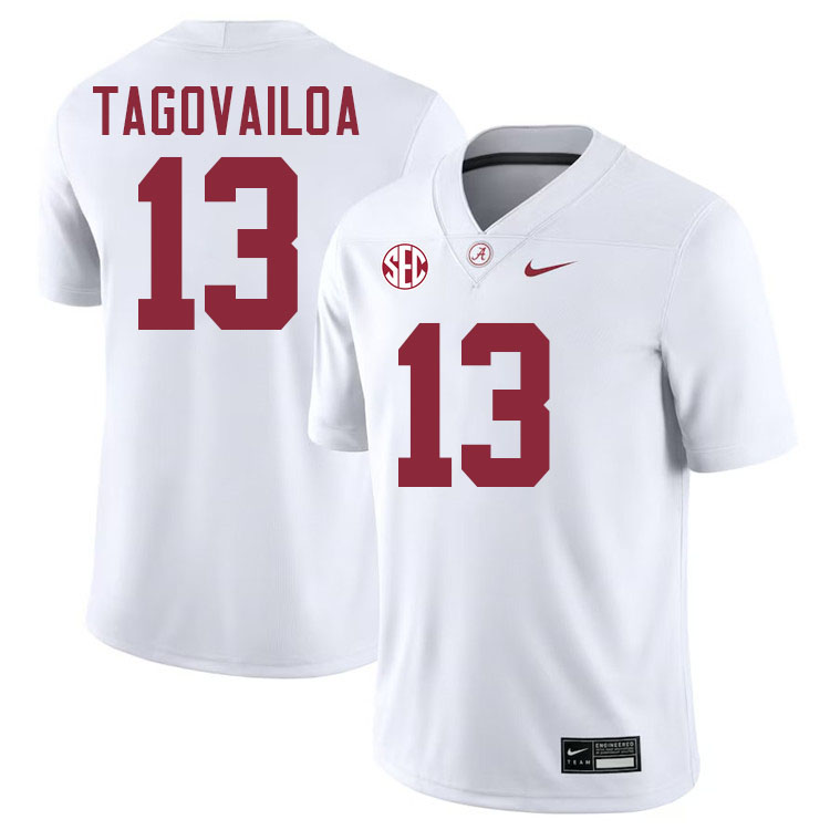 Tua Tagovailoa Alabama Jersey,University Of Alabama Crimson Tide Football Jersey,Uniforms-White